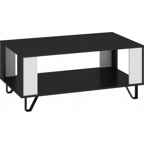 Žurnālgaldiņš BOSS-05, Melns/Balts